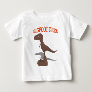 T-shirt Pour Bébé Dessin T-Rex Bigfoot
