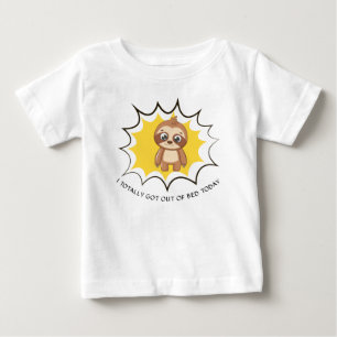 T-shirt Pour Bébé Devis drôle personnalisé   Unisex Modèle de fentes