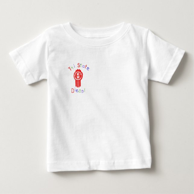 T-shirt Pour Bébé Diesel de trois états (Devant)
