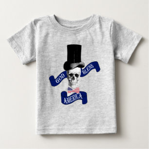T-shirt Pour Bébé Dieu bénisse l'Amérique
