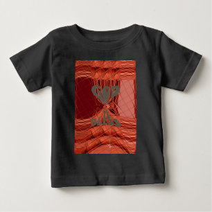 T-shirt Pour Bébé Dieu vous bénisse Golden kenya Hakuna Matata Giraf