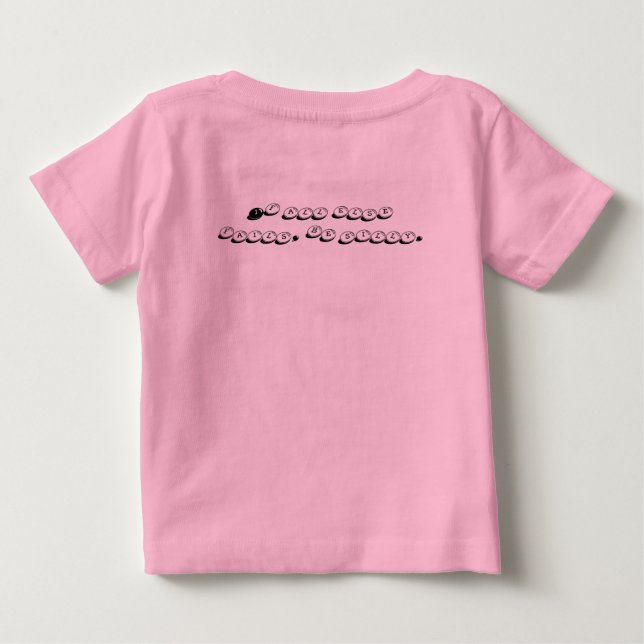 T-shirt Pour Bébé Dilly la chemise enfant clown (Dos)