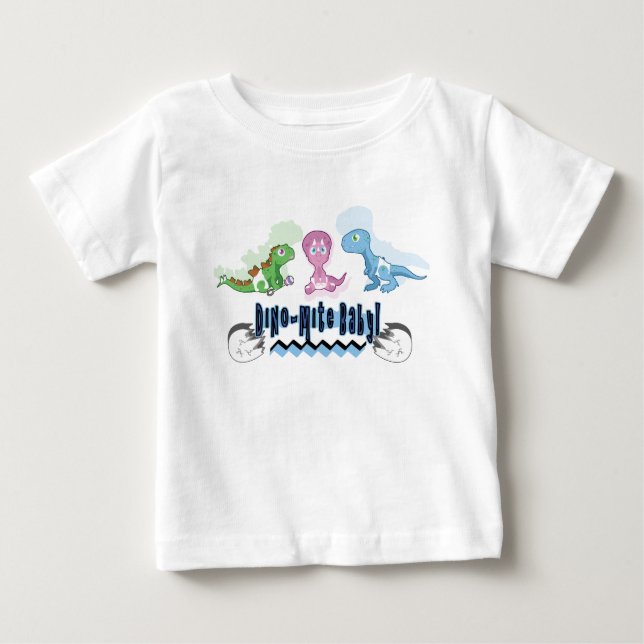T-shirt Pour Bébé Dino Babies (Devant)