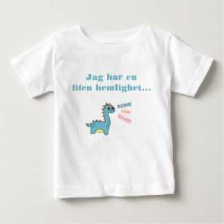 T-shirt Pour Bébé Dino hemlighet ska bli storebrateur