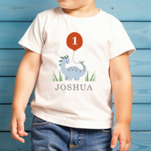 T-shirt Pour Bébé Dinosaur Boys Premier 1er anniversaire