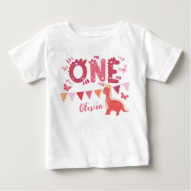 Dinosaur Fille 1er anniversaire