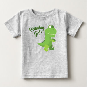 T-shirt Pour Bébé Dinosaur T-rex Enfants 1er anniversaire Dino Party