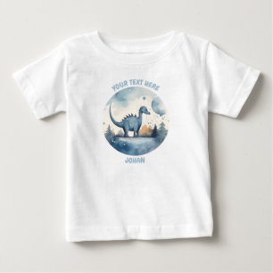 T-shirt Pour Bébé Dinosaure bébé personnalisé Tee