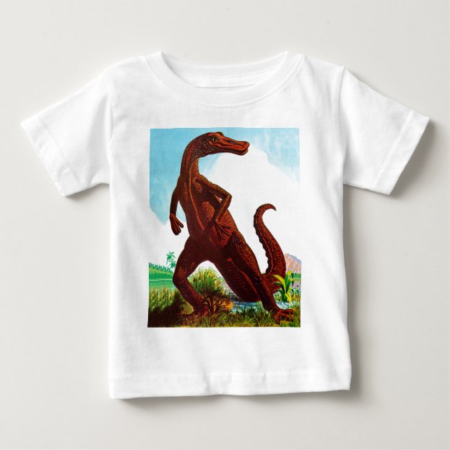 T-shirt Pour Bébé Dinosaure de Hadrosaurus (Devant)