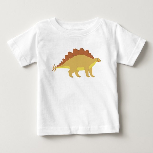 T-shirt Pour Bébé Dinosaure heureux pour tout-petit (Devant)