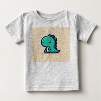 T-shirt Pour Bébé dinosaure mignon