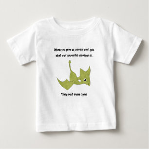 T-shirt Pour Bébé Dinosaure préféré avec le Pterodactyl