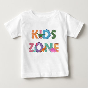 T-shirt Pour Bébé Dinosaures