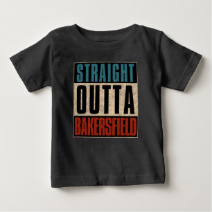 T-shirt Pour Bébé Direct en direction de Bakersfield Californie CA