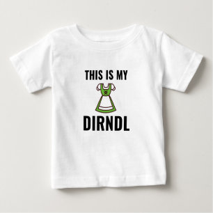 T-shirt Pour Bébé Dirndl
