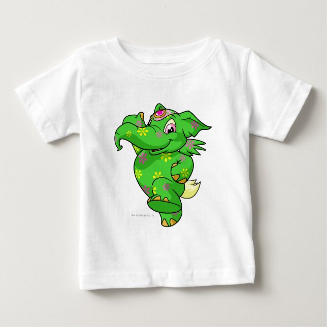 T-shirt Pour Bébé Disco d'Elephante (Devant)