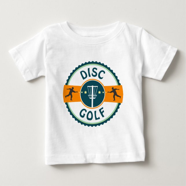 T-shirt Pour Bébé Disk Golf (Devant)
