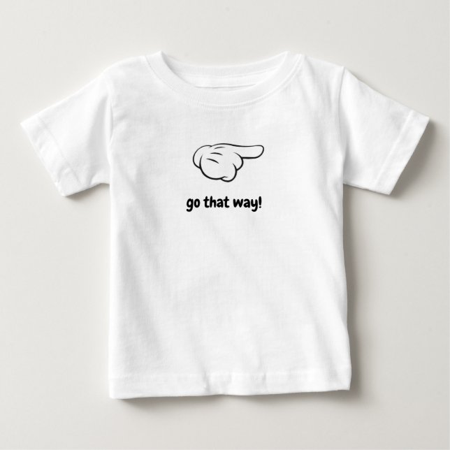 T-shirt Pour Bébé disparaissent de cette façon (Devant)