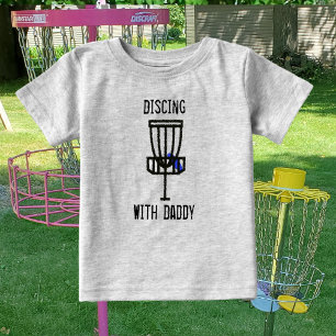 T-shirt Pour Bébé Disque avec la chemise de golf Daddy Disk
