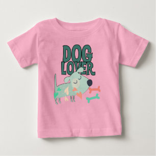 T-shirt Pour Bébé Dog