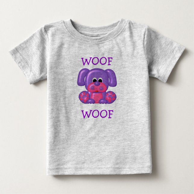 T-SHIRT POUR BÉBÉ DOGGY INFANT T-SHIRTVERY CUTE (Devant)