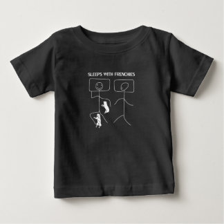 T-shirt Pour Bébé Don de chien | Couches Avec Français