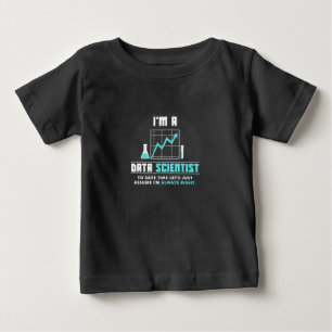 T-shirt Pour Bébé Don de scientifique   Je Suis Un Scientifique En D