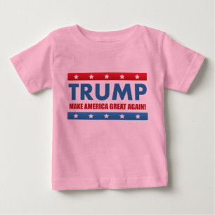T-shirt Pour Bébé Donald Trump pour le président