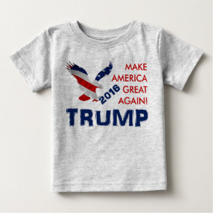 T-shirt Pour Bébé Donald Trump pour le président