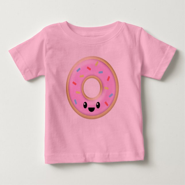 T-shirt Pour Bébé Donut Baby Tutu (Devant)
