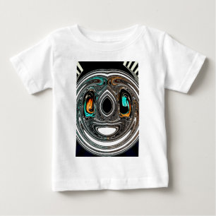 T-shirt Pour Bébé Doodle ethnique africain Zebra texturé Art Imprime