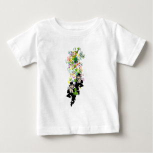 T-shirt Pour Bébé Double difficulté Lucky Irish Twins