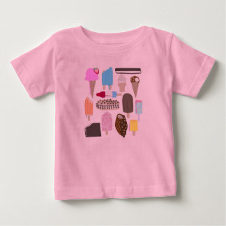 T-shirt Pour Bébé Douceurs glaces chemise en crème glacée