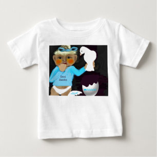 T-shirt Pour Bébé Dovi Zazzles