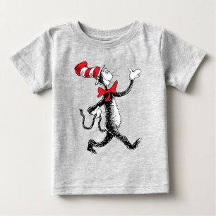 T-shirt Pour Bébé Dr Seuss Chat dans la marche des chats Casquette