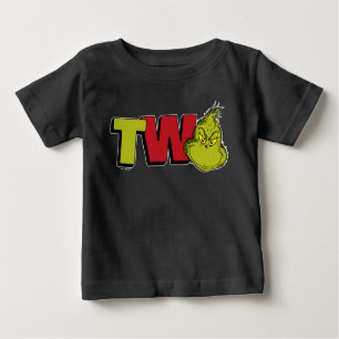 T-shirt Pour Bébé Dr Seuss Grinch 2nd Birthday - Two