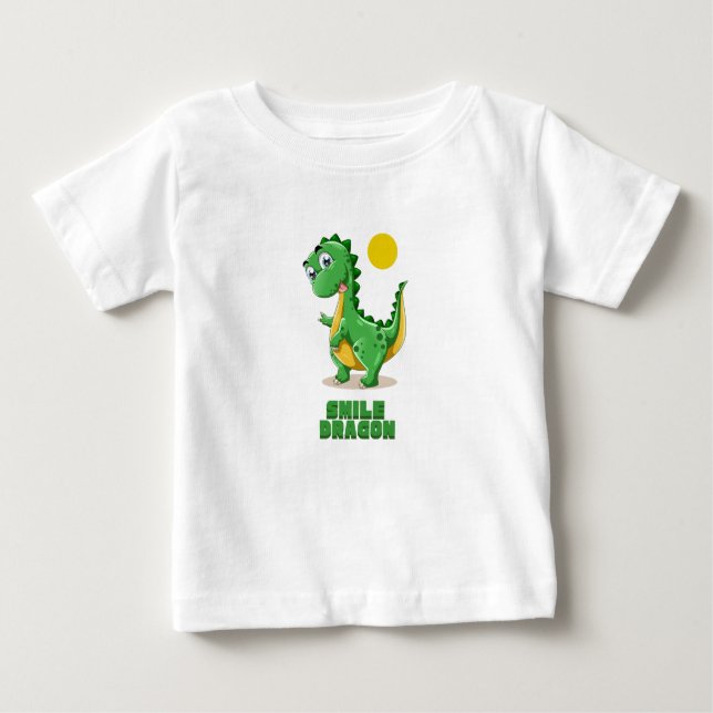 T-shirt Pour Bébé Dragon  (Devant)