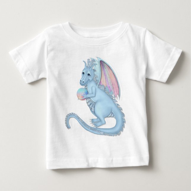 T-shirt Pour Bébé Dragon Magic (Devant)