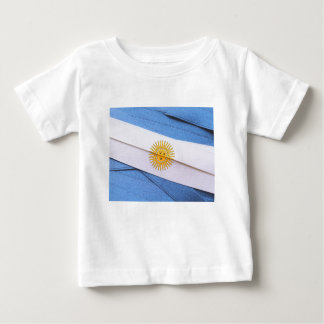 T-shirt Pour Bébé Drapeau ARGENTIN