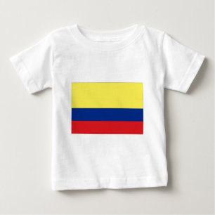 T-shirt Pour Bébé Drapeau Colombie
