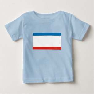 T-shirt Pour Bébé Drapeau de Crimée