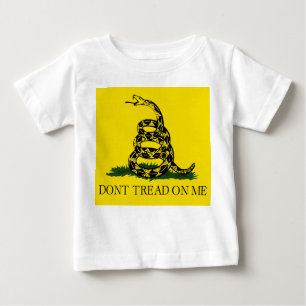 T-shirt Pour Bébé Drapeau de gadsden (Ne pas me filer) (Drapeau de s