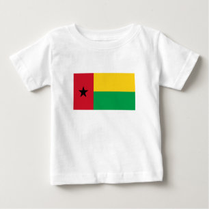 T-shirt Pour Bébé Drapeau de la Guinée Bissau