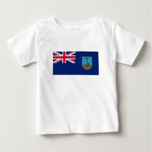 T-shirt Pour Bébé Drapeau de Montserrat