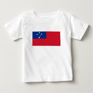 T-shirt Pour Bébé Drapeau de Samoa