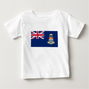 T-shirt Pour Bébé Drapeau des îles Caïmans