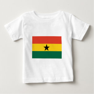 T-shirt Pour Bébé Drapeau du Ghana