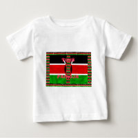 Drapeau du Kenya : Tuko Pamoja - Design d'art de l