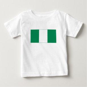 T-shirt Pour Bébé Drapeau du Nigéria