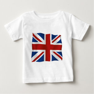 T-shirt Pour Bébé Drapeau du Royaume-Uni